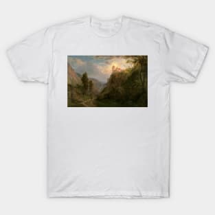 The Monastery of San Pedro (Our Lady of the Snows) by Frederic Edwin Church T-Shirt